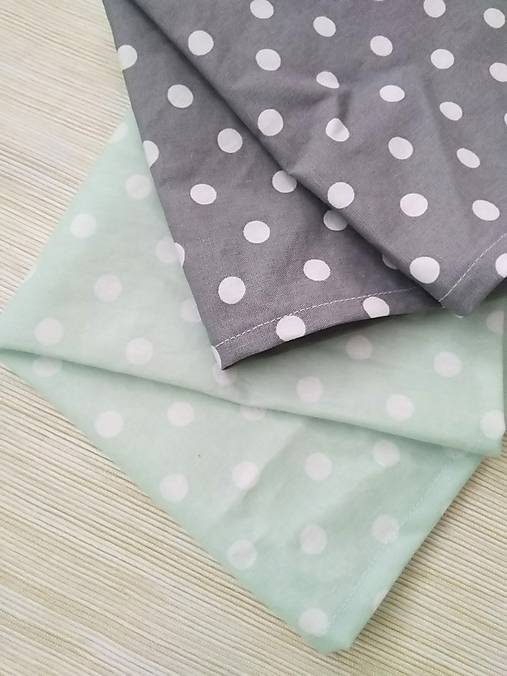 Úžitkový textil - Bavlnené vreckovky bezodpadové - 14627057_