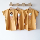 Detské oblečenie - Oversize tričko Žlté  - 14629266_