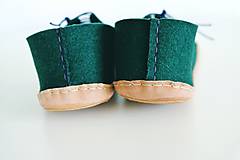 Ponožky, pančuchy, obuv - Barefoot tenisky z filcu /sada na výrobu (42 úzke) - 14628992_