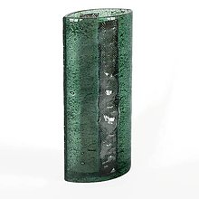 Dekorácie - WAGA - Sklenená váza CELEBRA zelená 01 - 14627125_