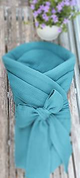 Detský textil - Mušelínová zavinovačka  - 14631138_