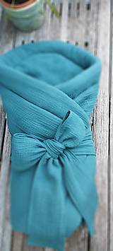 Detský textil - Mušelínová zavinovačka  - 14631139_