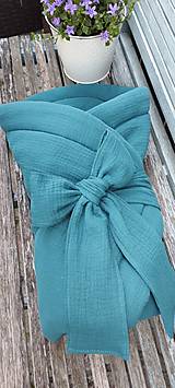 Detský textil - Mušelínová zavinovačka  - 14631141_