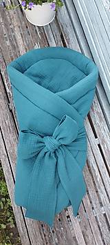 Detský textil - Mušelínová zavinovačka  - 14631144_