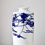 Porcelánová váza kobaltová velká - Stíny