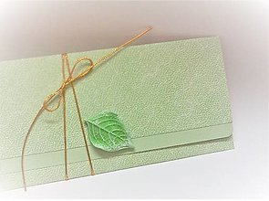 Papiernictvo - Darčeková obálka ... posielam Ti list - 14635180_