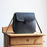 Kabelky - Kožená kabelka Antique leather *Black* - 14637919_