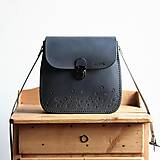 Kožená kabelka Antique leather *Black*