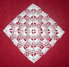 Úžitkový textil - Dečka v tvare štvorca -retro - 14636179_