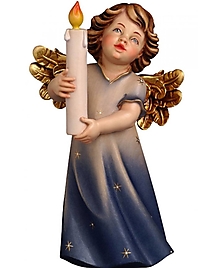 Dekorácie - Mária anjel so sviečkou - 14638794_