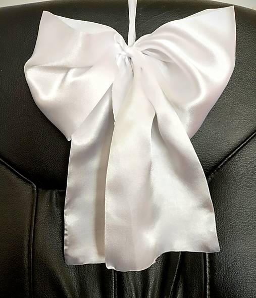 Dekorácie - mašle na kľučky auta - 14640813_