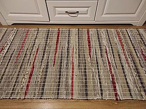 Úžitkový textil - Tkaný koberec 70x450 cm oker - 14643288_