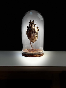 Sochy - Ľudské srdce, socha - 14643576_