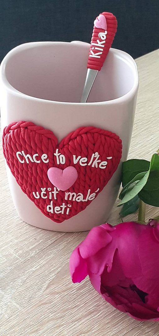 Príbory, varešky, pomôcky - Pre pani učiteľku - 14646882_