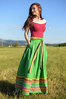 Sukne - etno sukňa Dita- AKCIA! - 14647410_