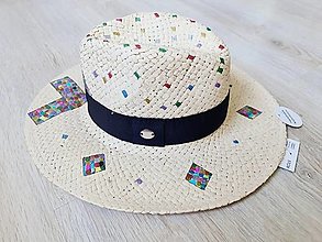 Čiapky, čelenky, klobúky - Letný klobúk 1 - 14648137_