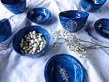 Nádoby - Keramická miska - modrotlačová kolekcia - 14649131_