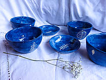 Nádoby - Keramická miska - modrotlačová kolekcia - 14649132_