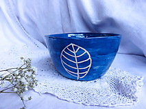 Nádoby - Keramická miska - modrotlačová kolekcia - 14649151_