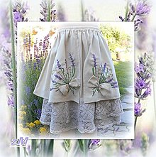 Detské oblečenie - Suknička s vôňou levandule - 14649721_