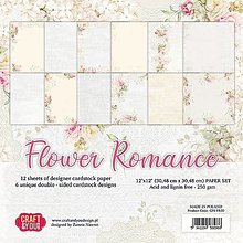 Papier - Scrapbook papier Flower Romance 12 x 12 - 14652281_