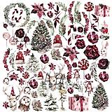 Papier - Papierové výrezy Christmas breeze ID-35 - 14657354_