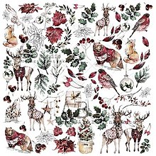 Papier - Papierové výrezy Christmas breeze ID-29 - 14657334_