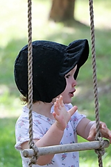 Detské čiapky - Letný detský čepček Tamara s riaseným šiltom - 14656432_