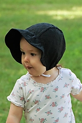 Detské čiapky - Letný detský čepček Tamara s riaseným šiltom - 14656434_