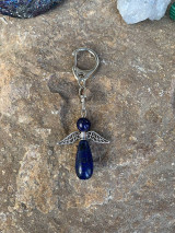 kľúčenka anjel (anjel Lapis Lazuli ,dĺžka 8 cm)