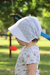 Detské čiapky - Letný detský čepček Veronika - 14663306_