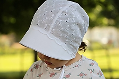 Detské čiapky - Letný detský čepček Veronika - 14663313_