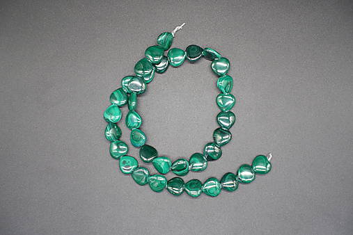  - Malachit srdiečko (oh) 8-12 (12x12x5mm) - 14661405_