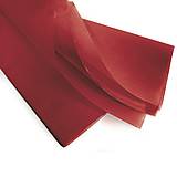 Papier - Hodvábny papier SIRIUS 75x50 cm / 24 ks - Červený - 14660935_