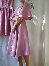 Šaty - Ľanové šaty Fides - 14669120_