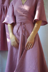 Šaty - Ľanové šaty Fides - 14669125_