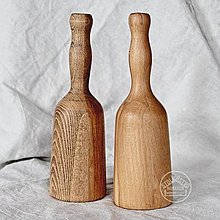 Materiál ručne robený - Kyjanica - drevené rezbárske kladivko (BUK) - 14669978_