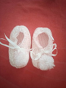 Detské topánky - Novorodenecké papučky - 14671051_