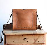 Kabelky - Kožená kabelka Antique leather messenger - 14671236_