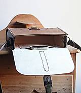 Kabelky - Kožená kabelka Antique leather messenger - 14671241_