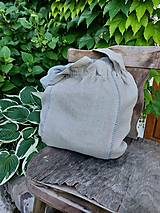 Veľké tašky - Ľanová taška Desiderio - 14669921_
