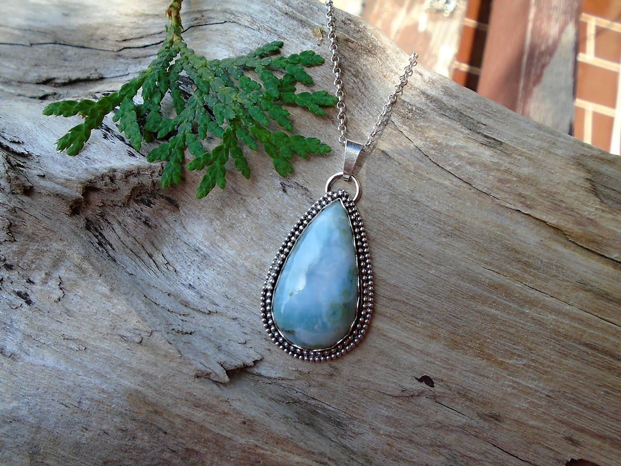 Strieborný Prívesok Ag925 Larimar