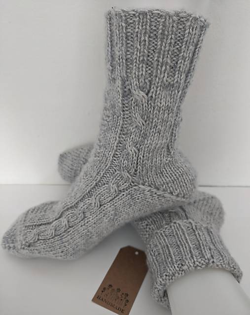  - Dámske pletené ponožky - 14675473_