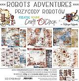 Papier - Scrapbook papier Robots Adventures 12 x 12 - 14679080_