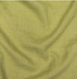 Textil - (3) 100 % predpraný mäkčený ľan svetlozelená,šírka 150 cm - 14677400_