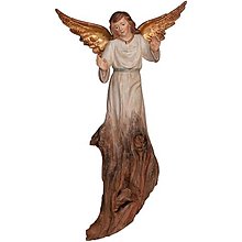 Sochy - Strážny anjel koreňová socha - 14677639_