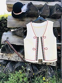Pánske oblečenie - Pánska folklórna vesta - 14678473_