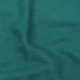 (9) 100 % predpraný mäkčený modrozelená, šírka 150 cm