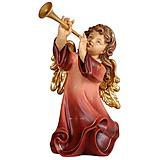 Sochy - Alpský anjel s trombónom (40cm - Béžová) - 14679683_