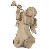 Sochy - Alpský anjel s trombónom (40cm - Béžová) - 14679684_